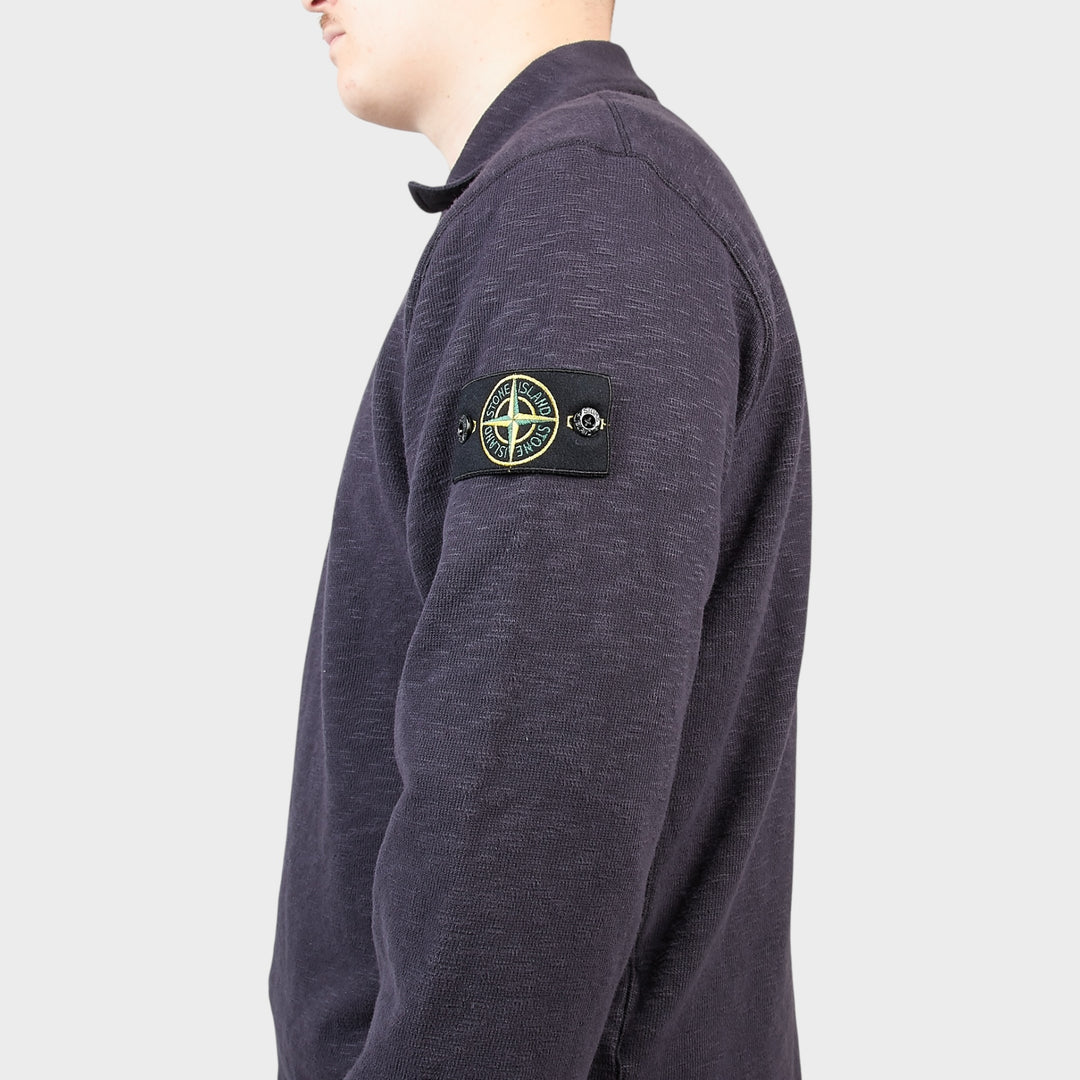 Stone Island Polo Sweatshirt I Ink Blue