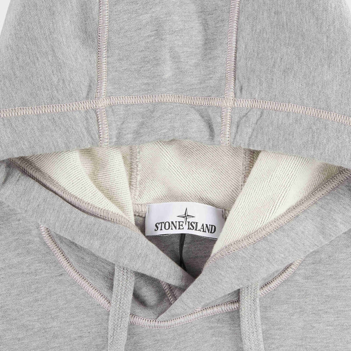Stone Island Felpa Hoodie I Grå