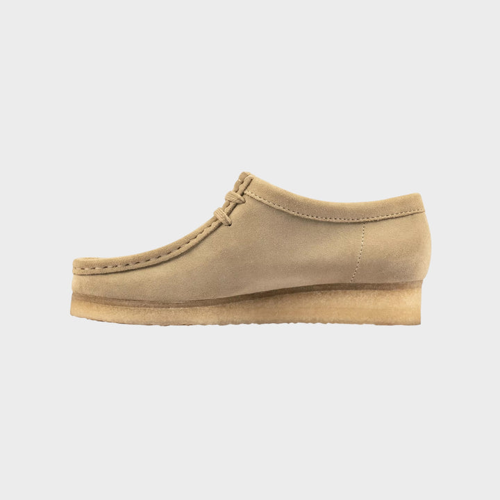 Clarks Wallabee Suede Dame I Maple