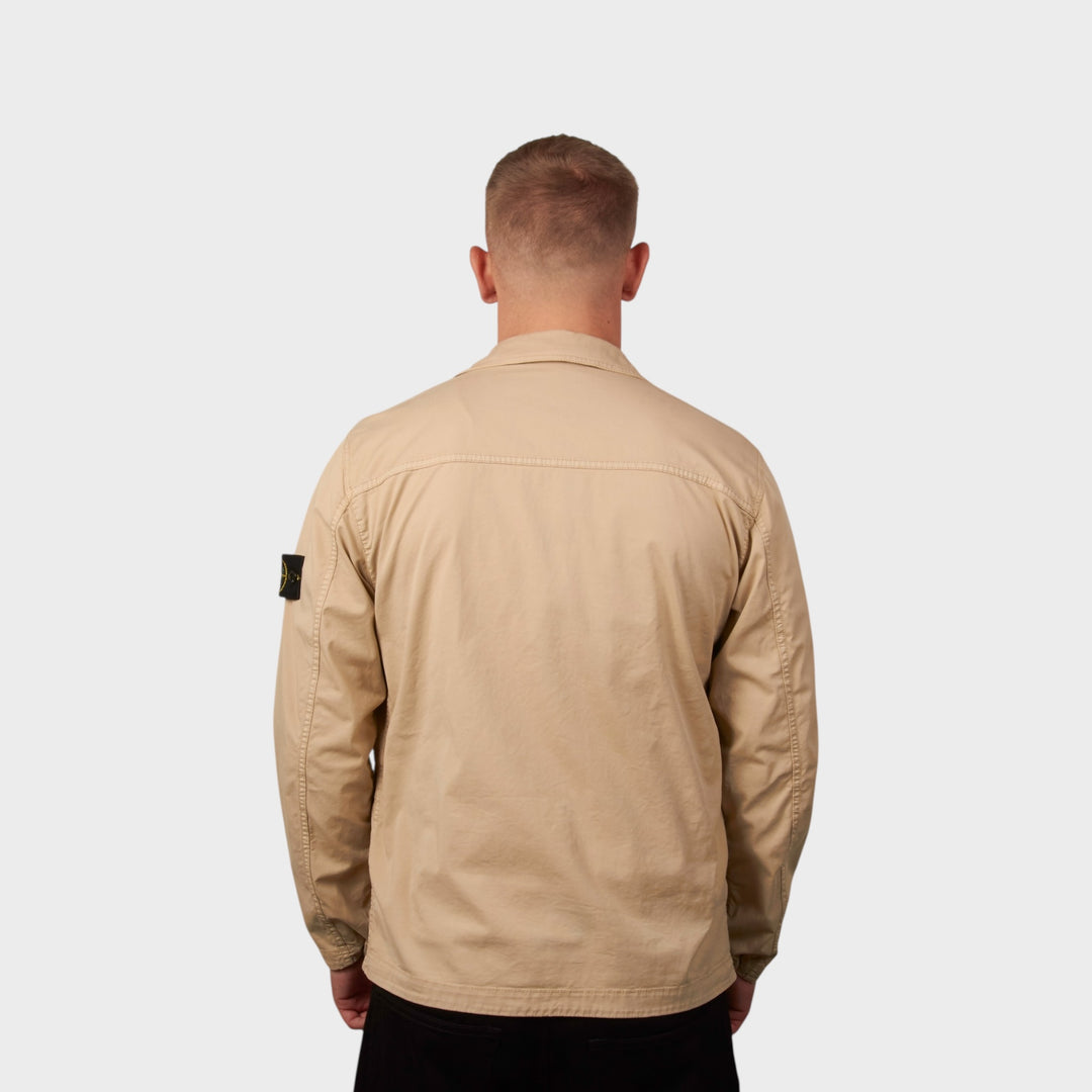 Stone Island Cotton Overshirt I Sand