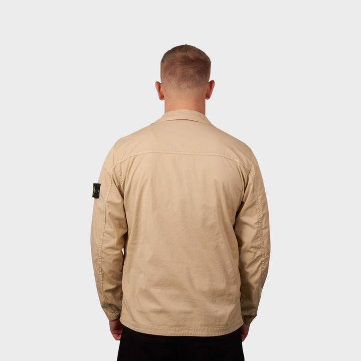 Stone Island Cotton Overshirt I Sand