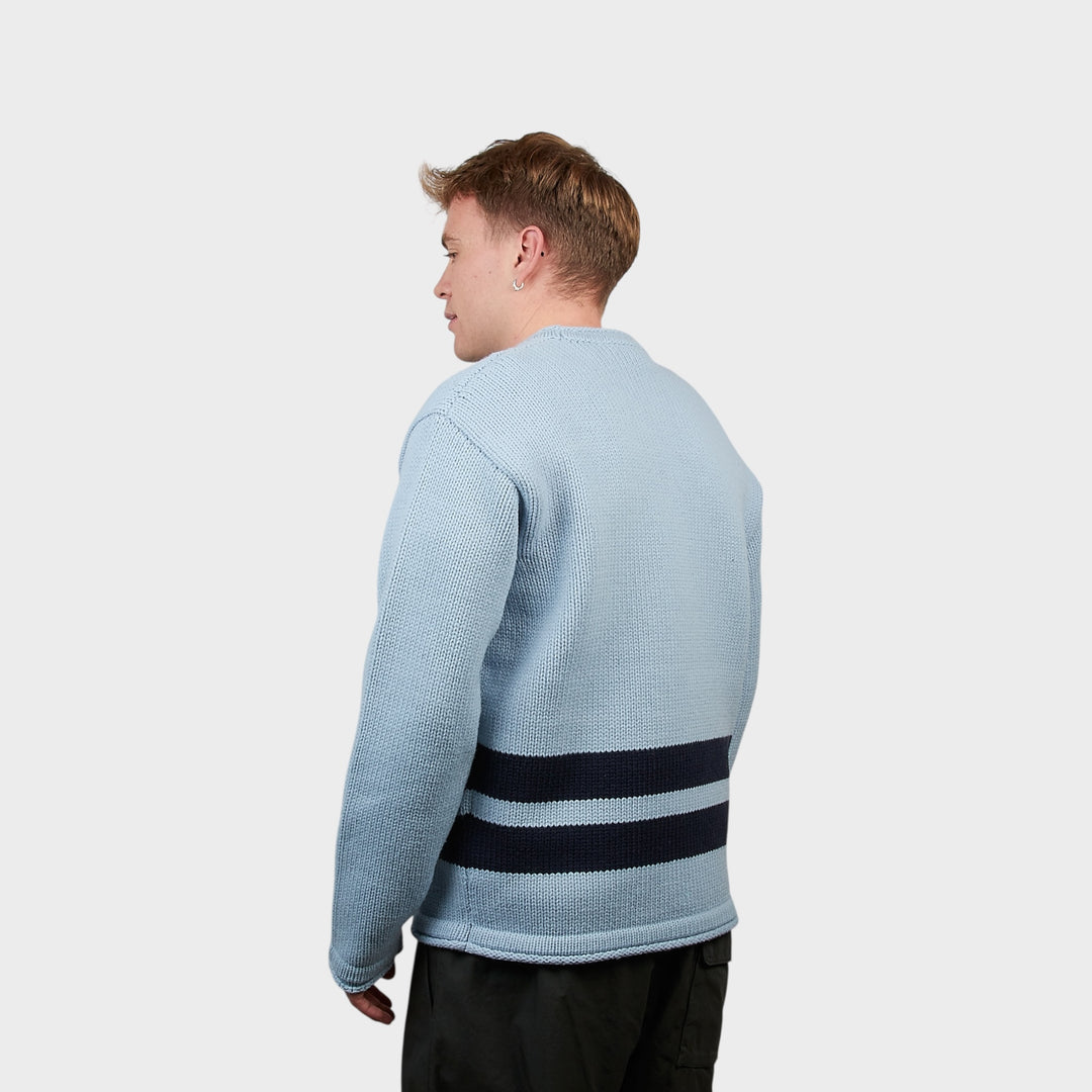 Stone Island Pocket Marina Strik I Lyseblå