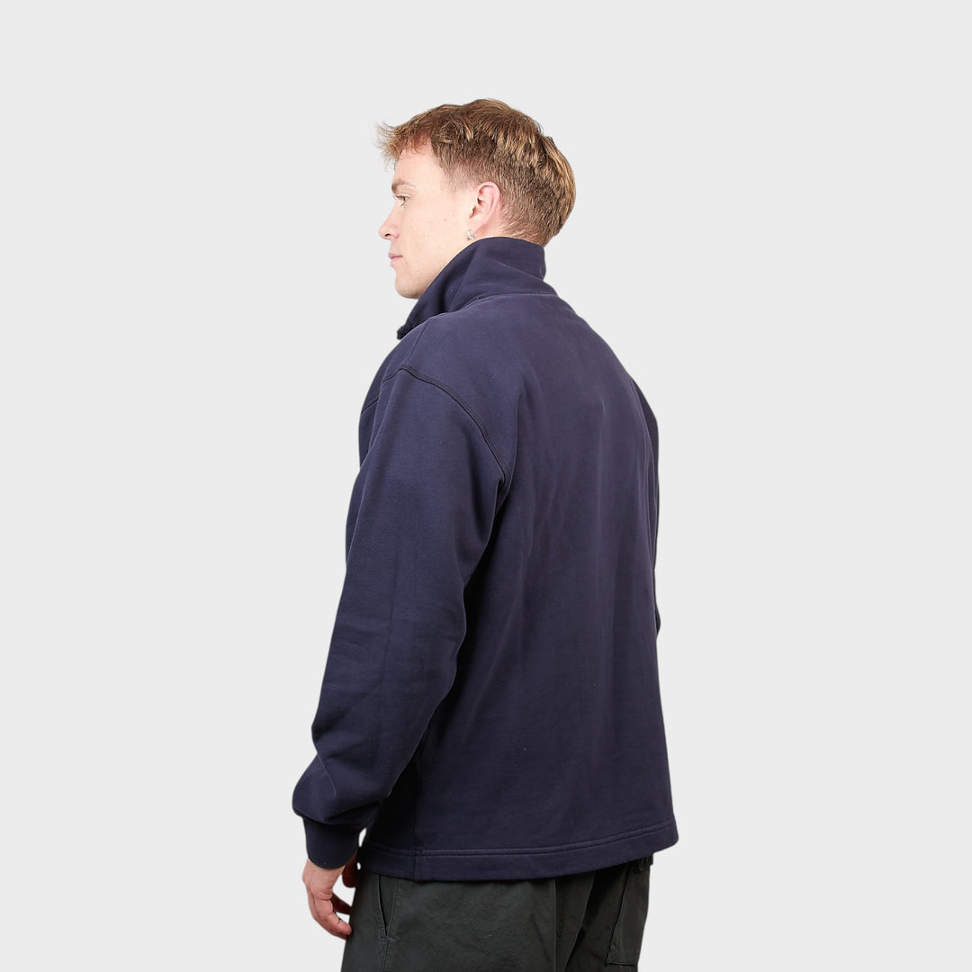 Stone Island Marina Half Zip Sweatshirt I Navy