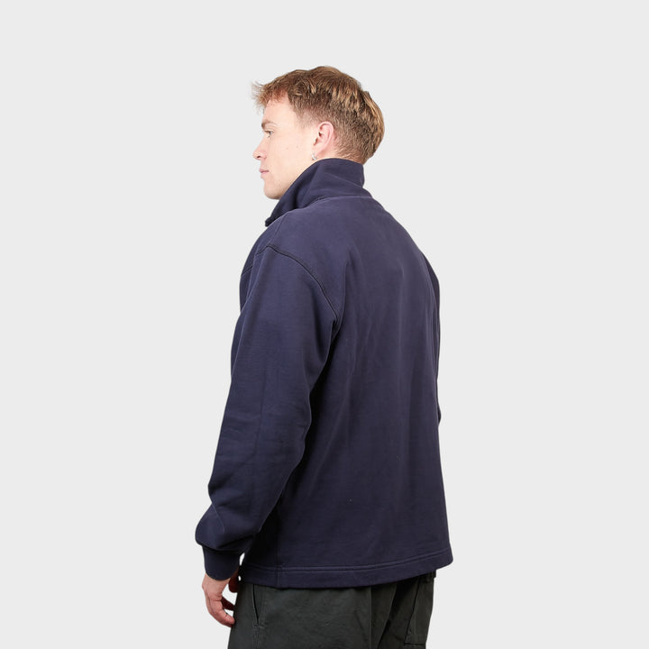 Stone Island Marina Half Zip Sweatshirt I Navy
