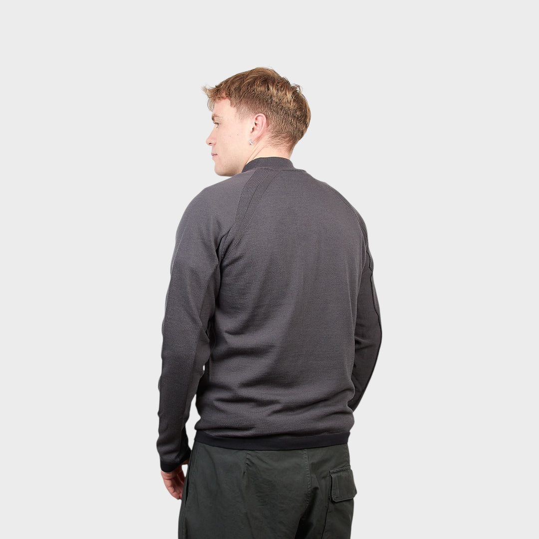 Stone Island Stellina Q-Zip Sweater I Mørkegrå