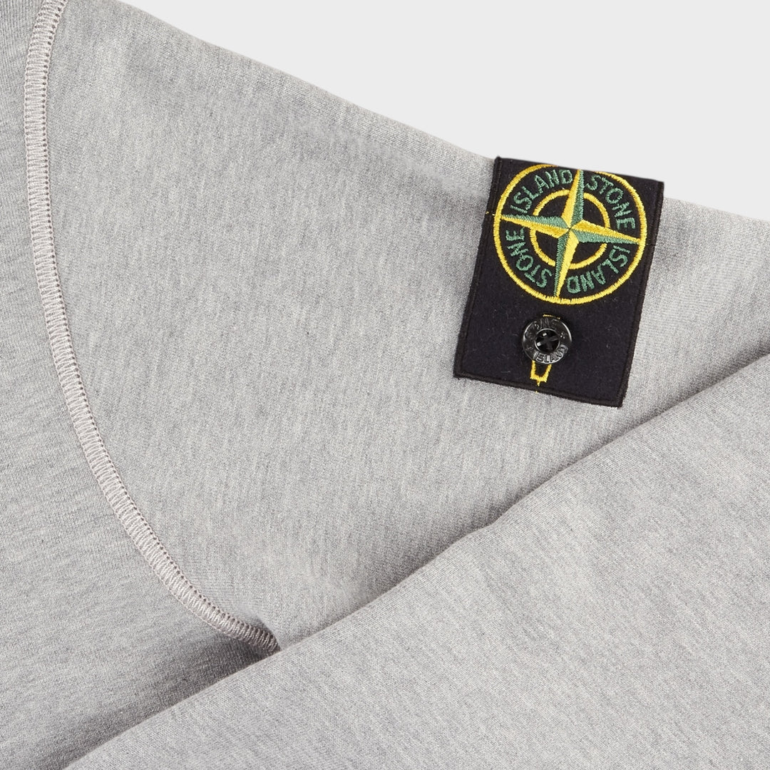 Stone Island Felpa Hoodie I Grå