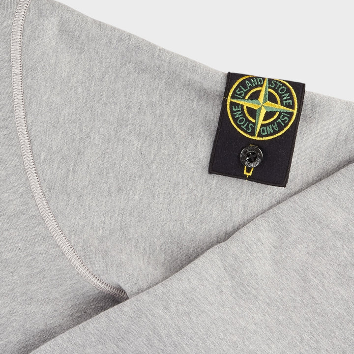 Stone Island Felpa Hoodie I Grå