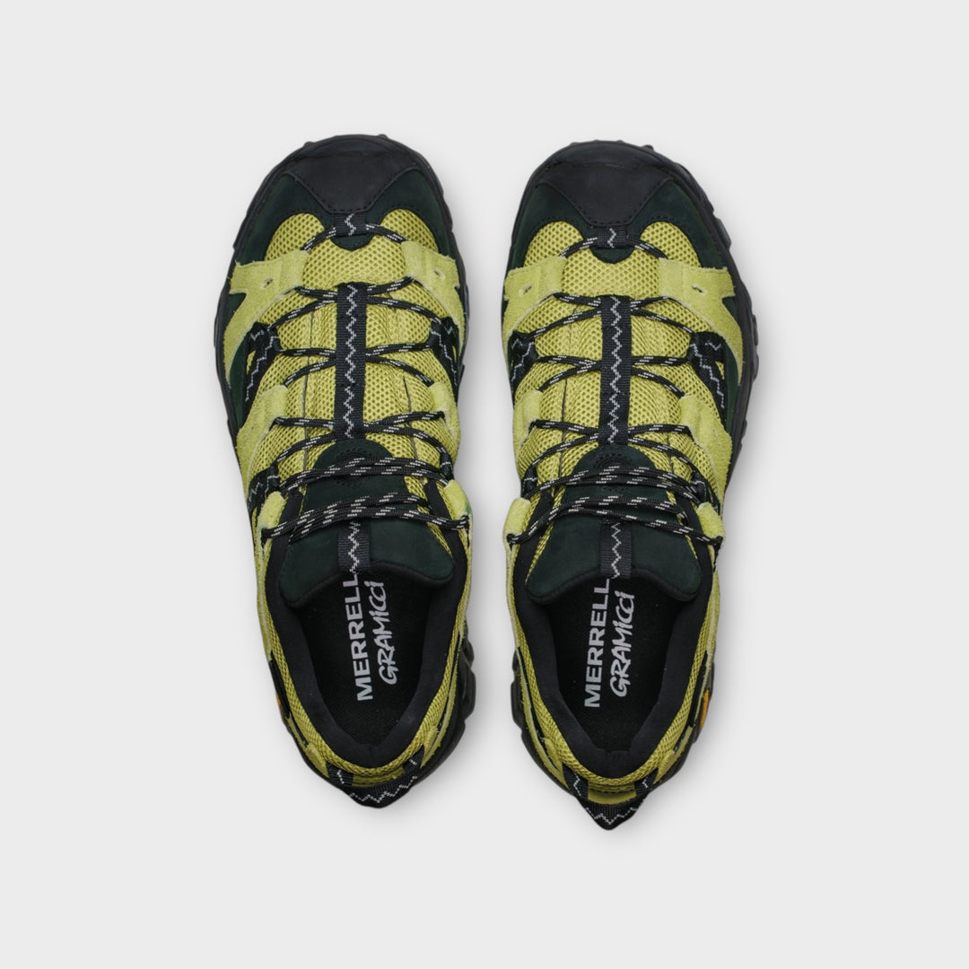 Merrell x Gramicci Moab 2 Siren In Dark Citron