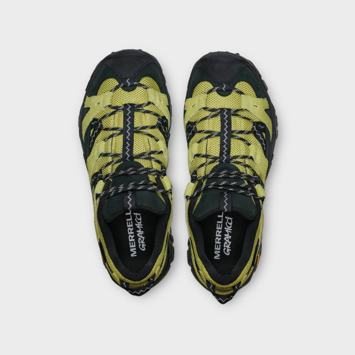 Merrell x Gramicci Moab 2 Siren In Dark Citron