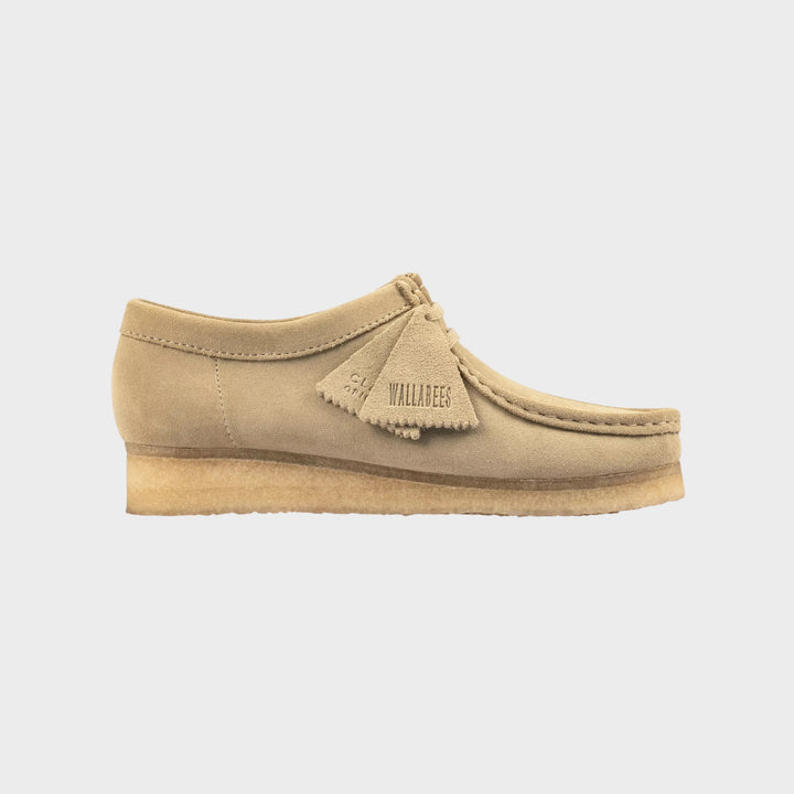 Clarks Wallabee Suede Dame I Maple