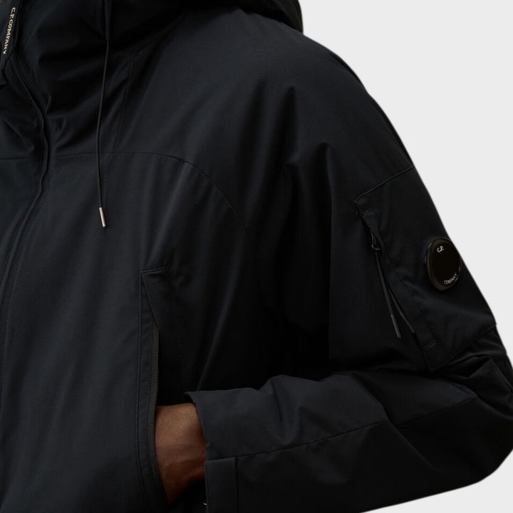 C.P. Company Pro-Tek Hooded Padded Jacket I Total Eclipse/Blue