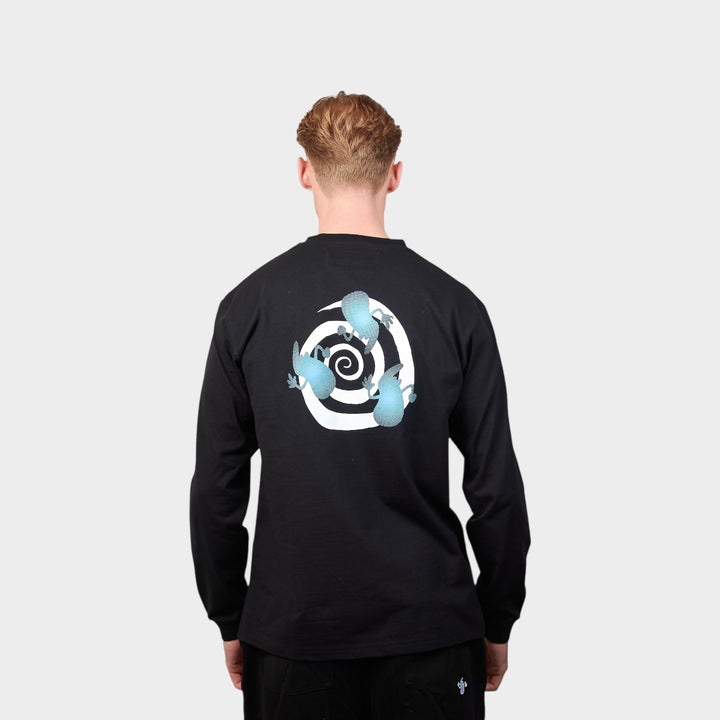 Le Fix Cosmic Kaj Langærmet t-shirt I Sort