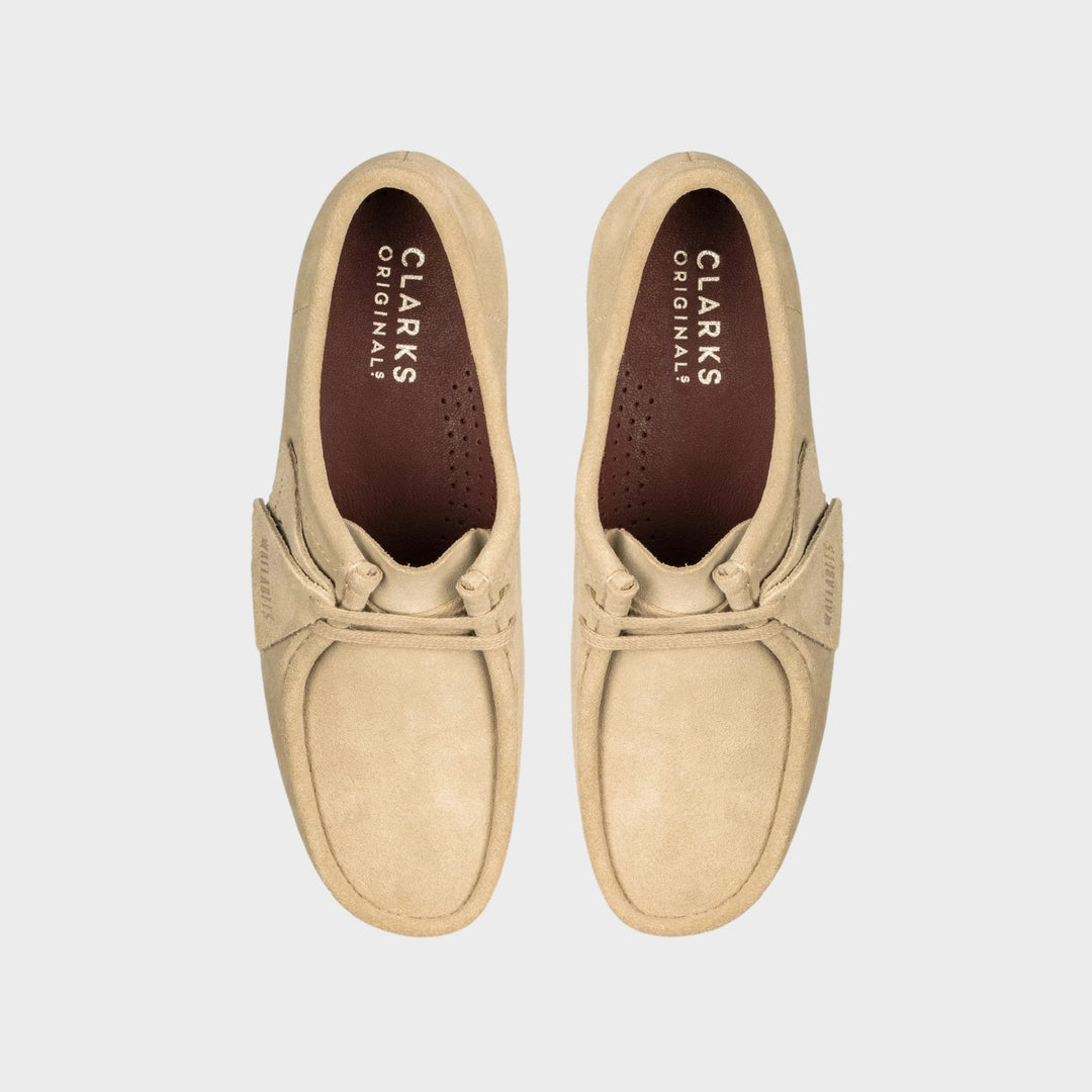 Clarks Wallabee Suede Dame I Maple