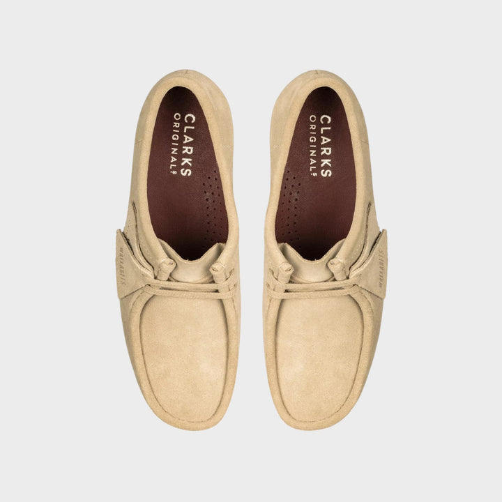 Clarks Wallabee Suede Dame I Maple