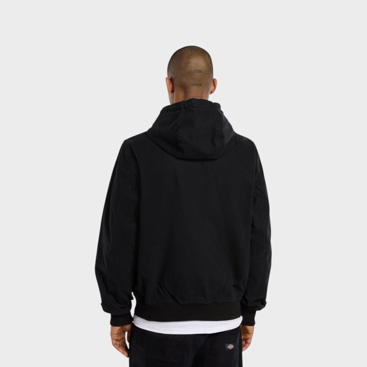 Dickies Hilham Hooded Canvas Jakke I Sort