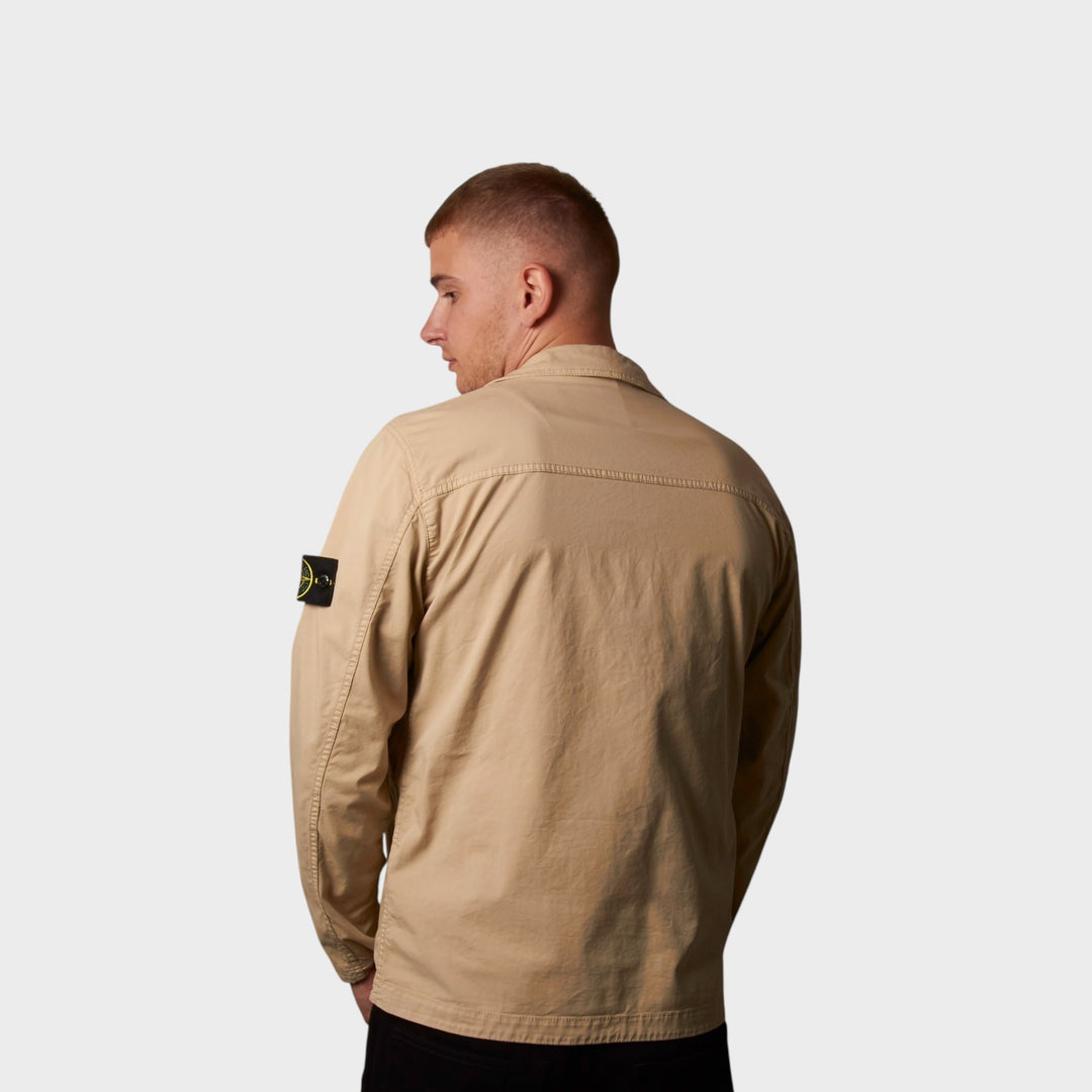 Stone Island Cotton Overshirt I Sand