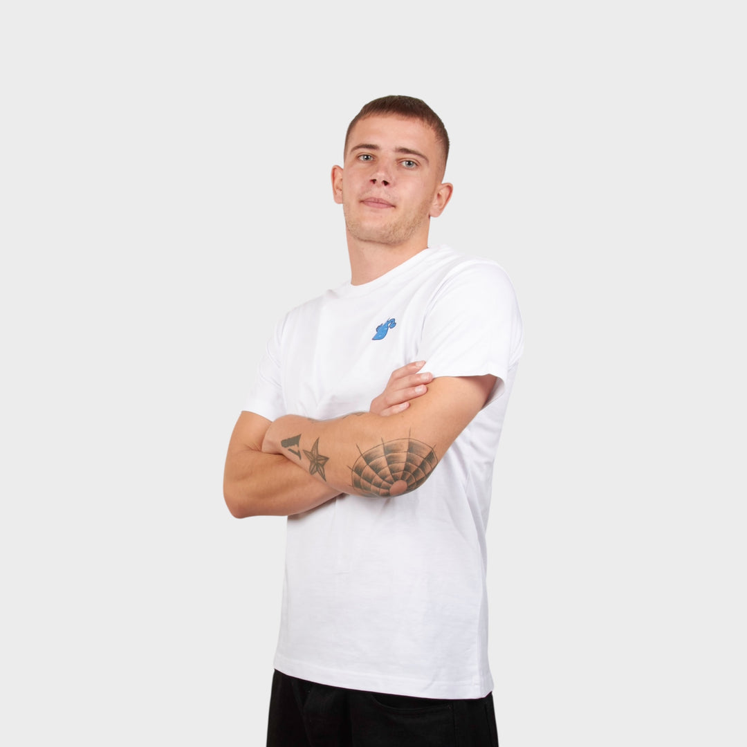 Le Fix Double Kaj Blue In White