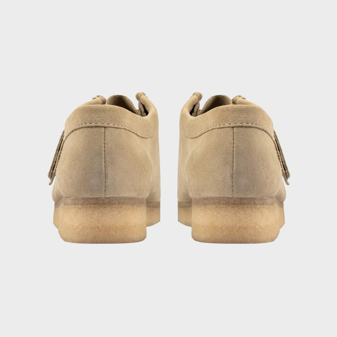Clarks Wallabee Suede Dame I Maple