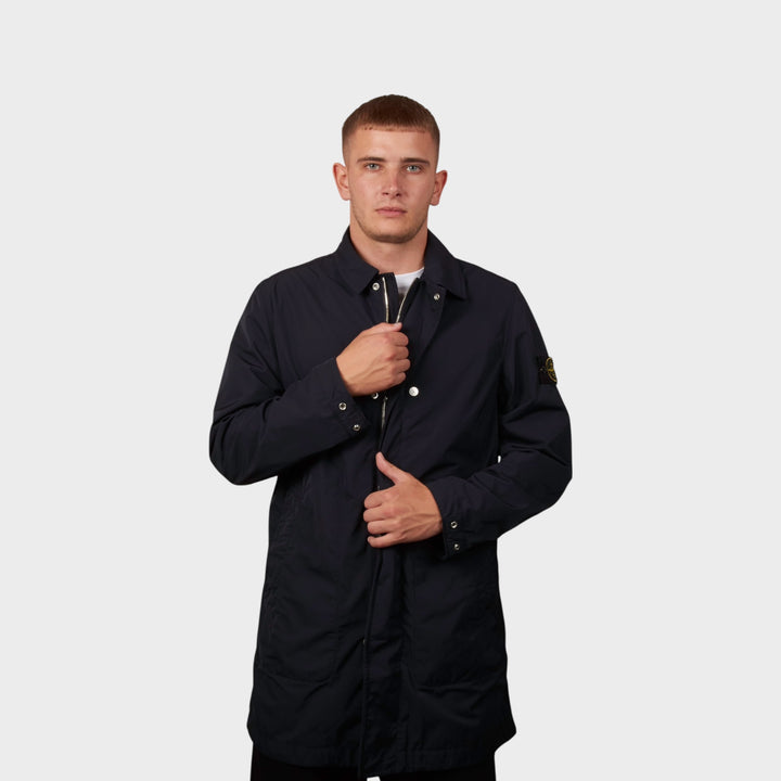 Stone Island K1S157100009 Coat In Navy