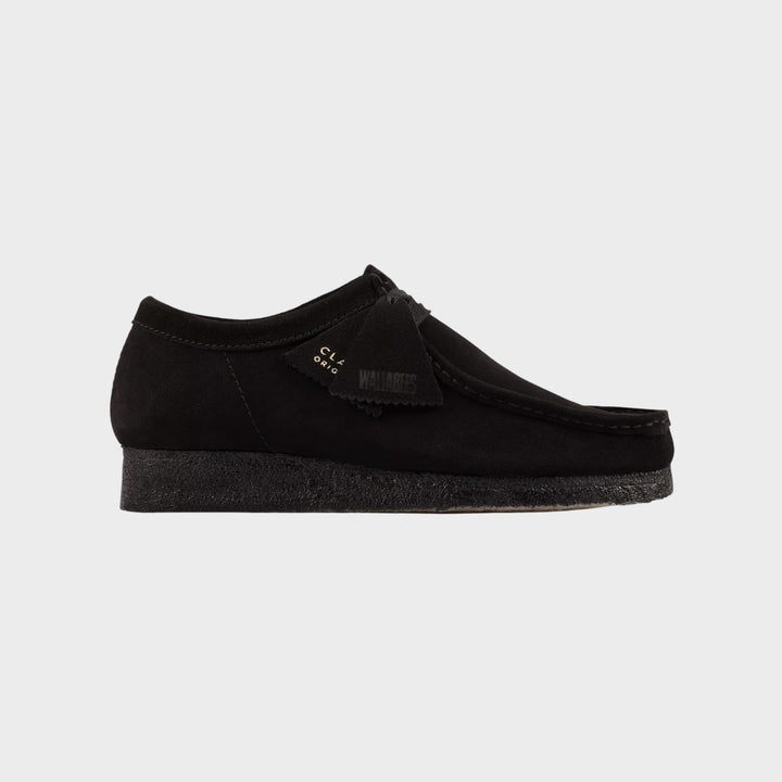 Clarks Wallabee Suede Dame I Sort
