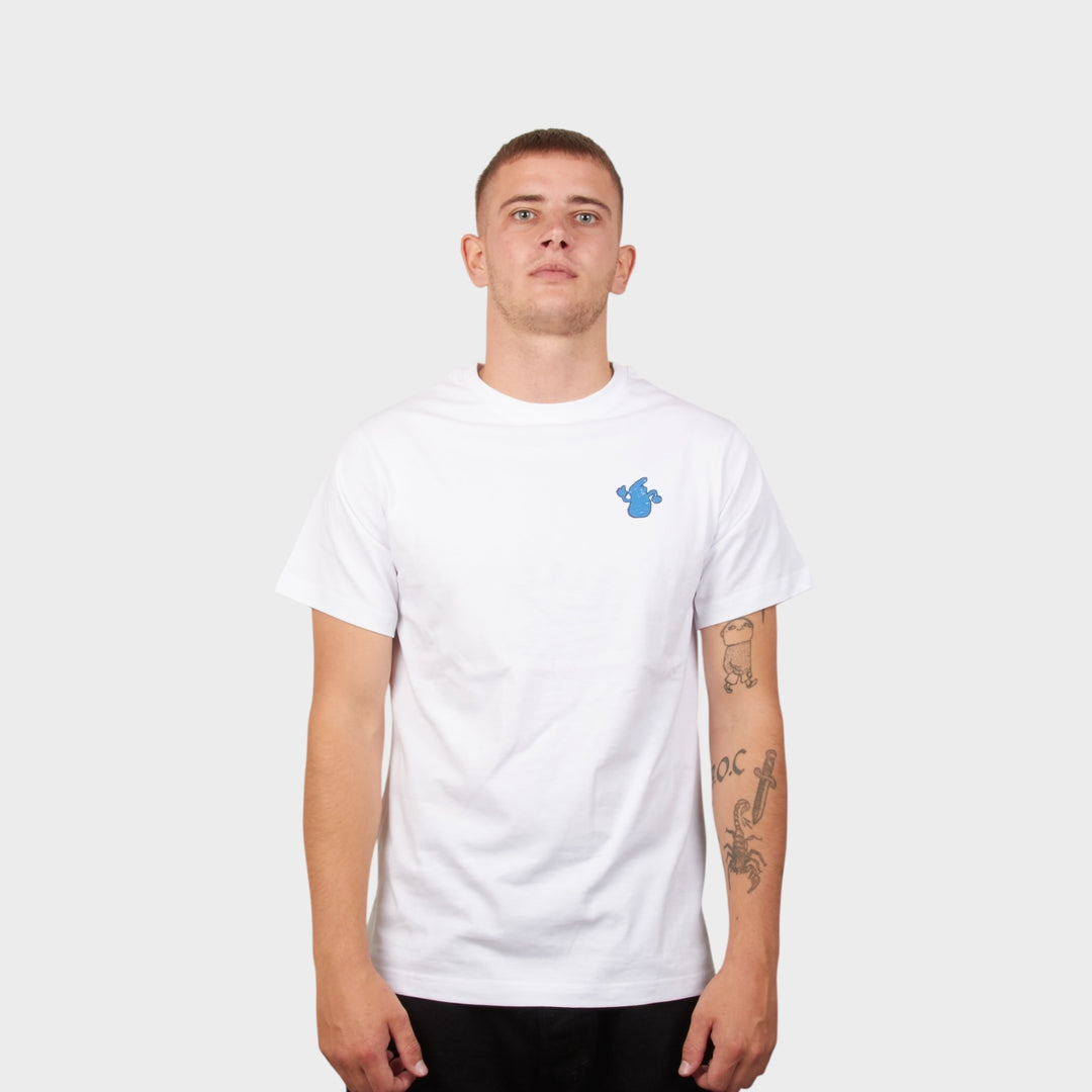 Le Fix Double Kaj Blue In White