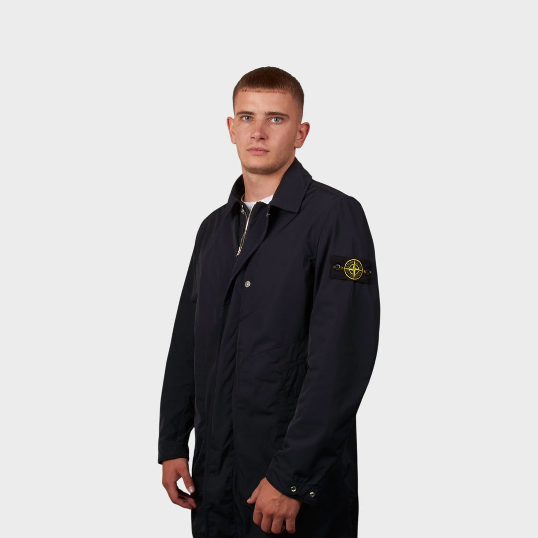 Stone Island K1S157100009 Coat In Navy