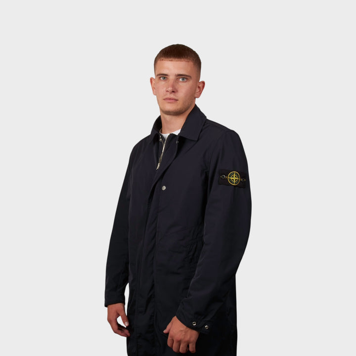 Stone Island K1S157100009 Coat In Navy