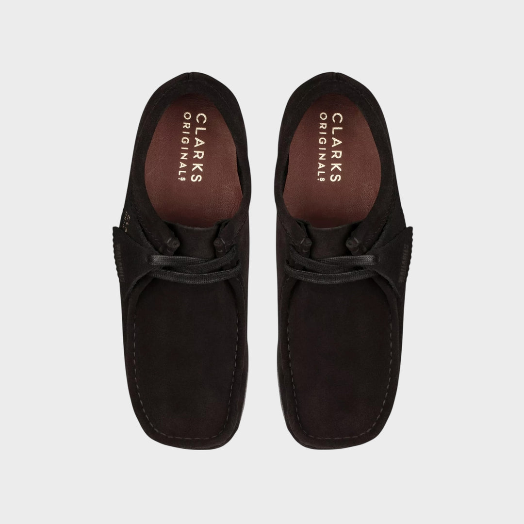 Clarks Wallabee Suede Dame I Sort