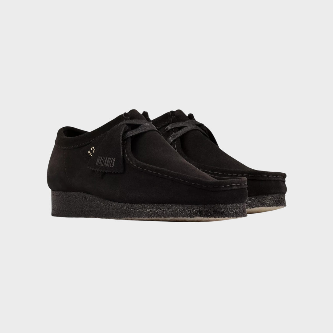Clarks Wallabee Suede Dame I Sort