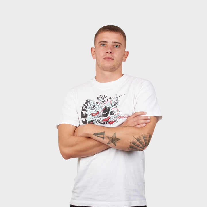 Le Fix Fresh Style T-Shirt In White