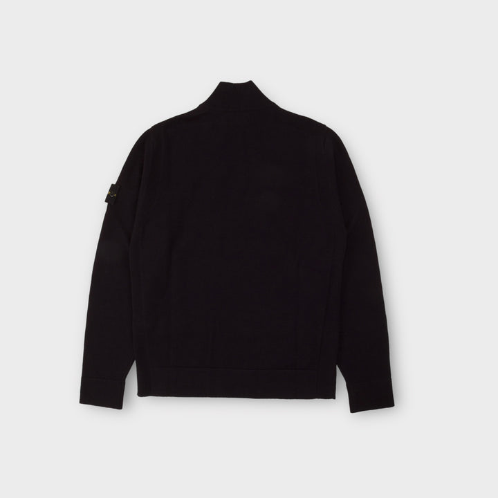 Stone Island 521A1 Q-Zip Knit I Sort