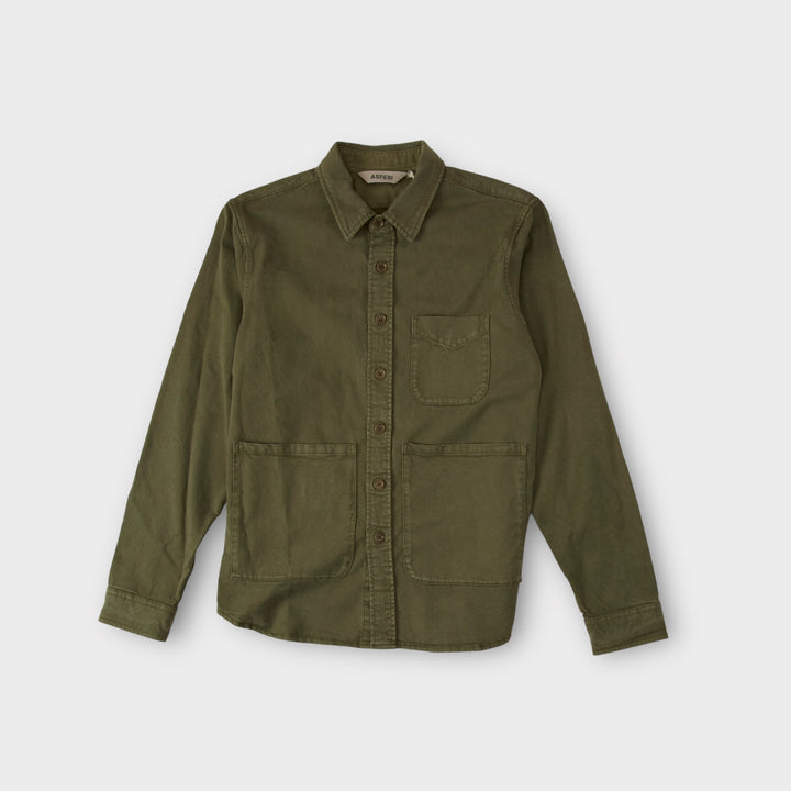 Aspesi Camicia Ut Shirt In Green