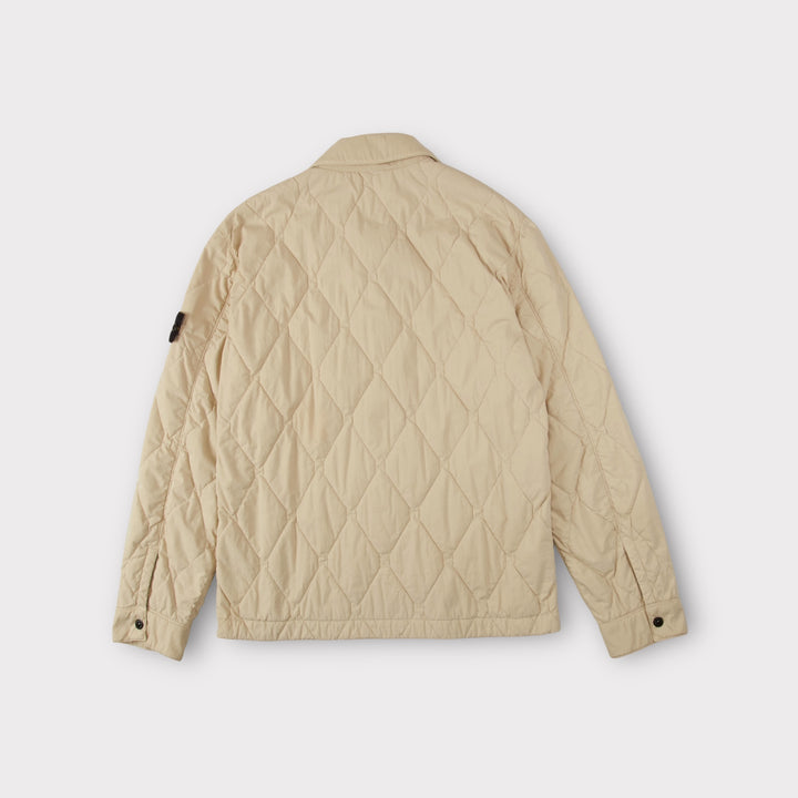 Stone Island Q0633 50Fili Quilted-TC Jacket In Sand