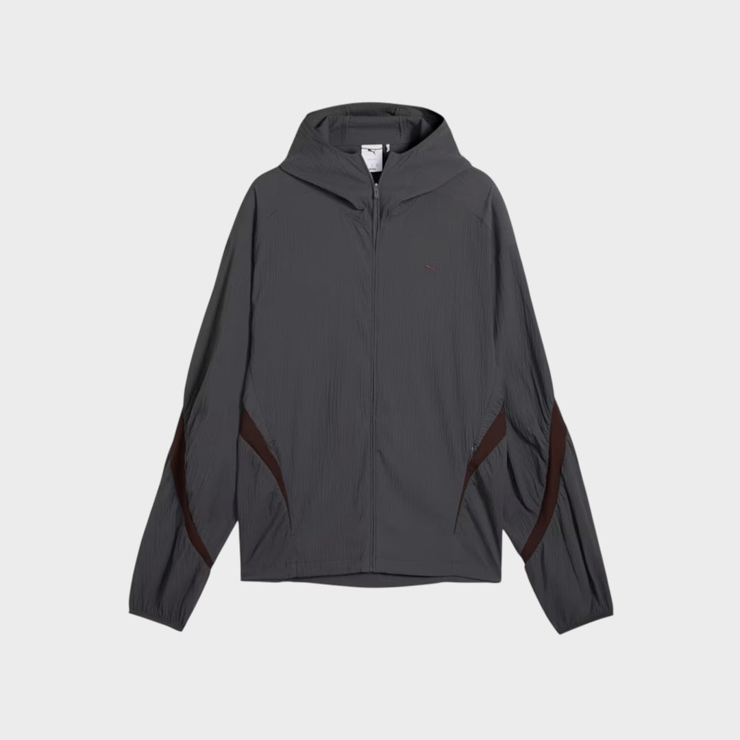 PUMA CLRT Relaxed Track Jacket  I Moody Gray