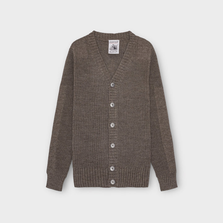 S.N.S. Herning Rank-III Cardigan I Terra Brown