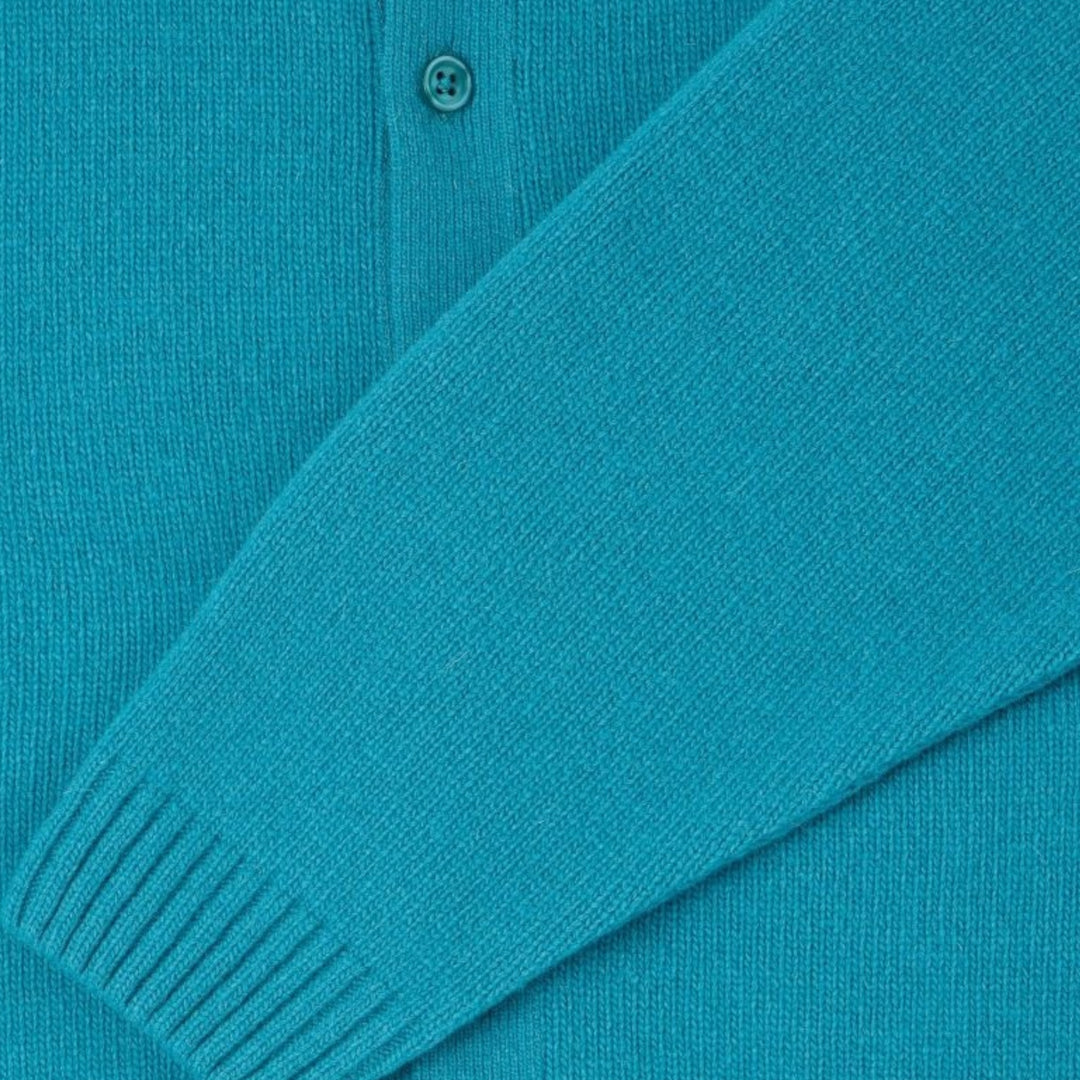 Regular fit cardigan med knapper og subtile detaljer til herre strik