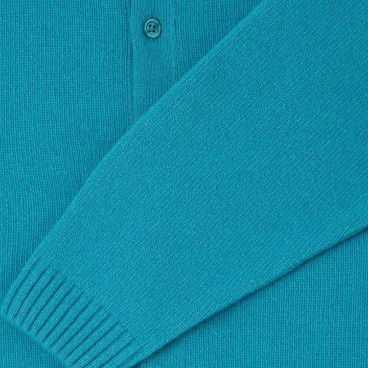 Regular fit cardigan med knapper og subtile detaljer til herre strik