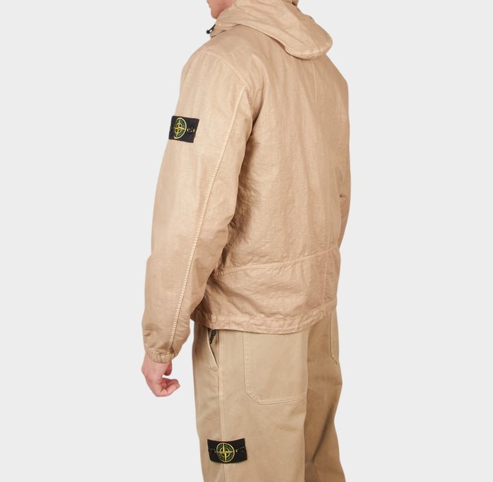 desert hooded jacket i nylon panama tc med stilrent design