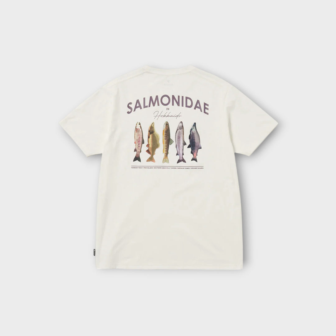 Snow Peak Northland Trout Dry T-Shirt I Off White
