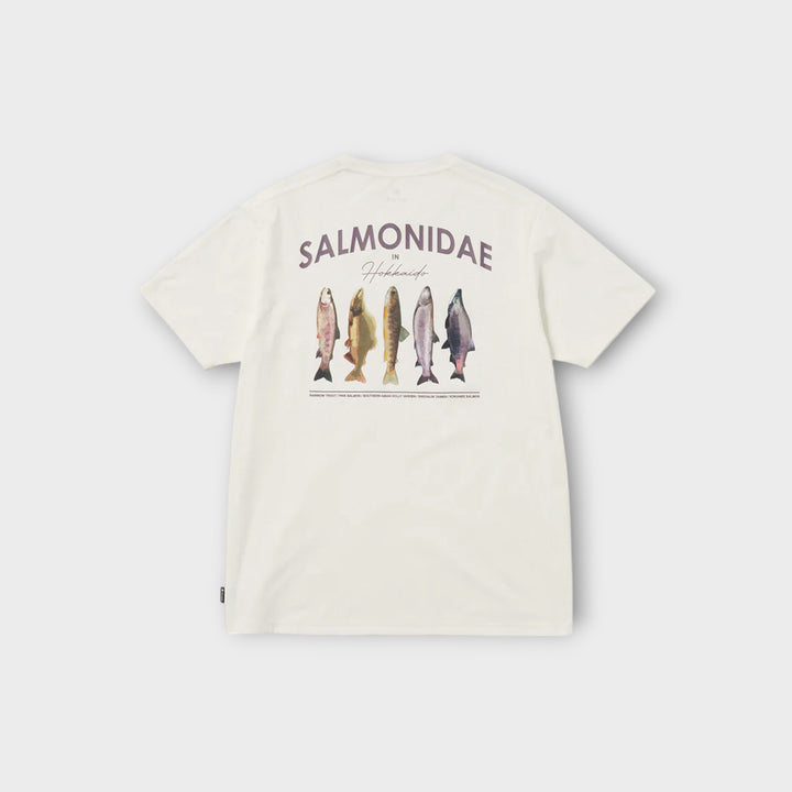 Snow Peak Northland Trout Dry T-Shirt I Off White