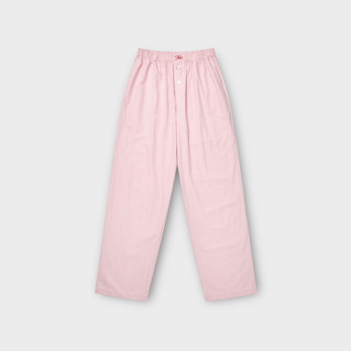 Fichi Long Boxer I Soft Pink Stripe