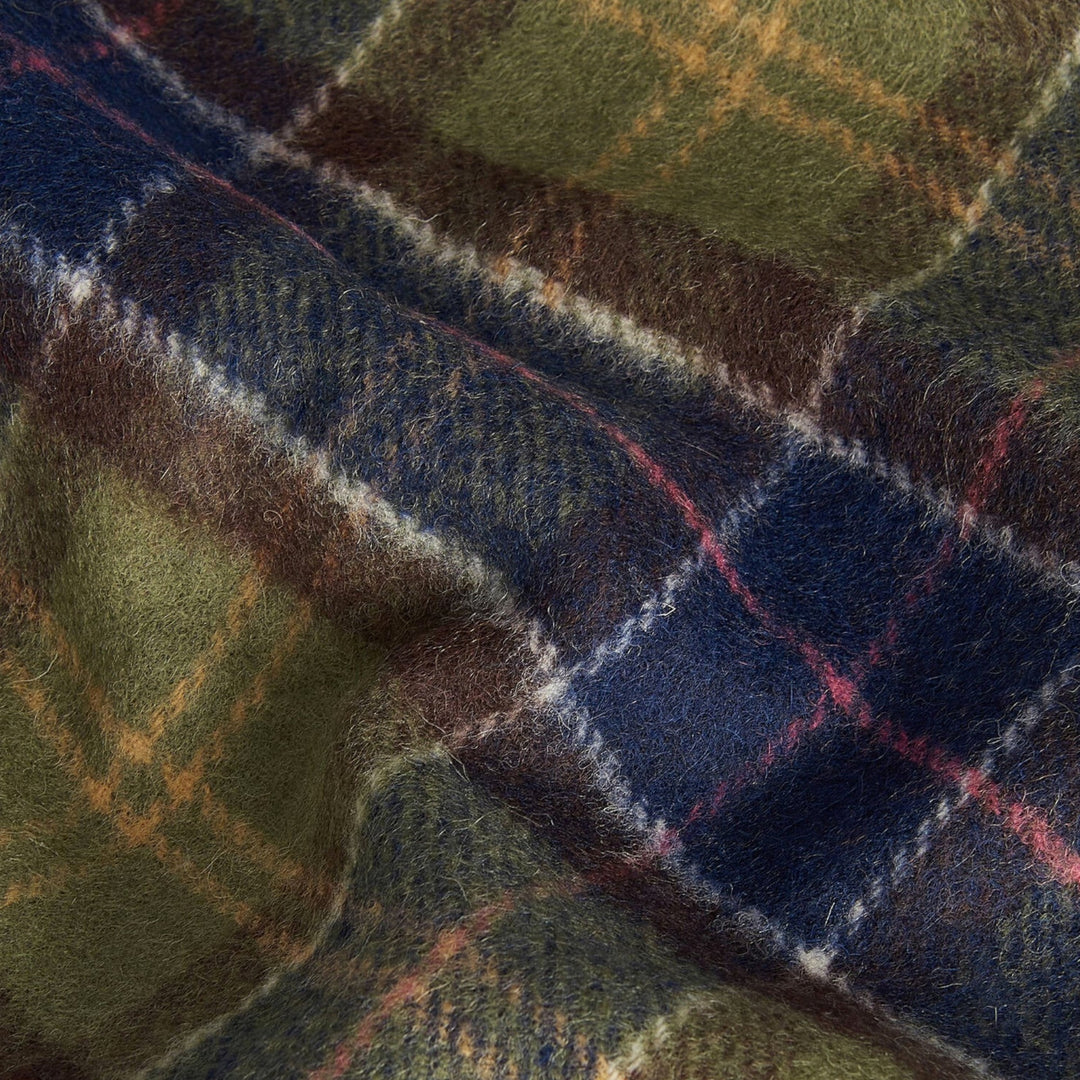 Barbour Lambswool & Cashmere Scarf I Modern Tartan