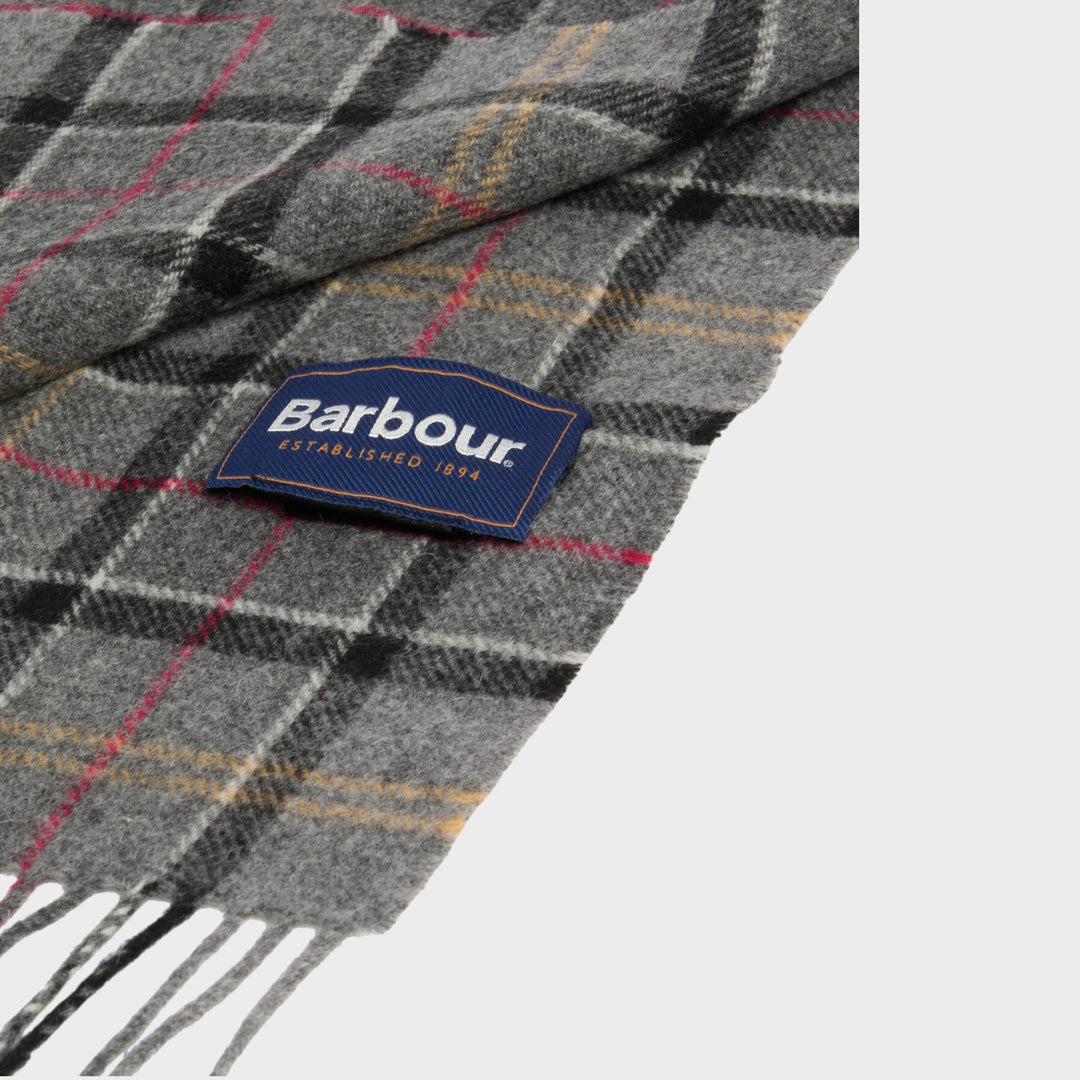 Barbour Lambswool & Cashmere Scarf I Modern Tartan