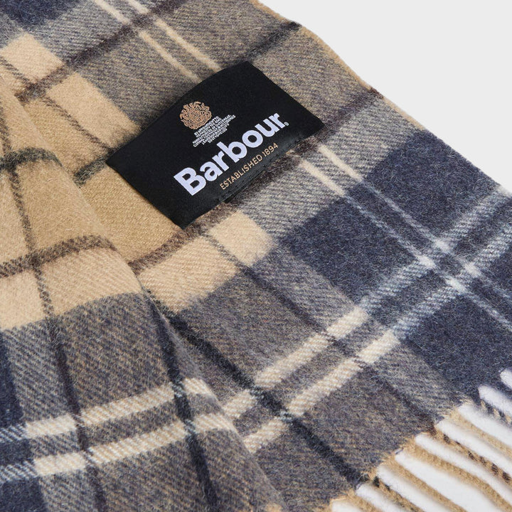 Barbour Lambswool & Cashmere Scarf I Sand Beige