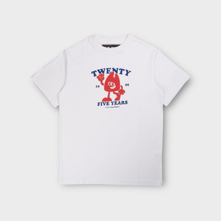 Le Fix Twenty-five T-Shirt I Hvid