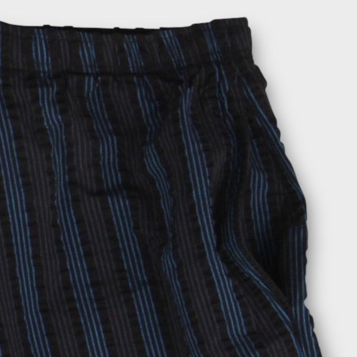 Le Fix Vertical Stripe Shorts I Sort