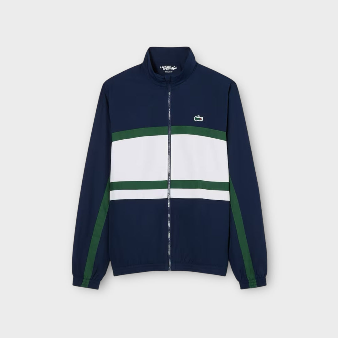 Lacoste Sport Printed Tracksuit I Navy Blå/Hvid
