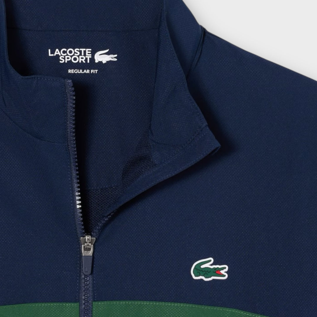 Lacoste Sport Printed Tracksuit I Navy Blå/Hvid