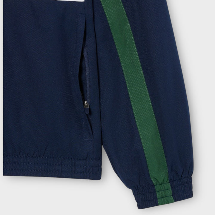 Lacoste Sport Printed Tracksuit I Navy Blå/Hvid