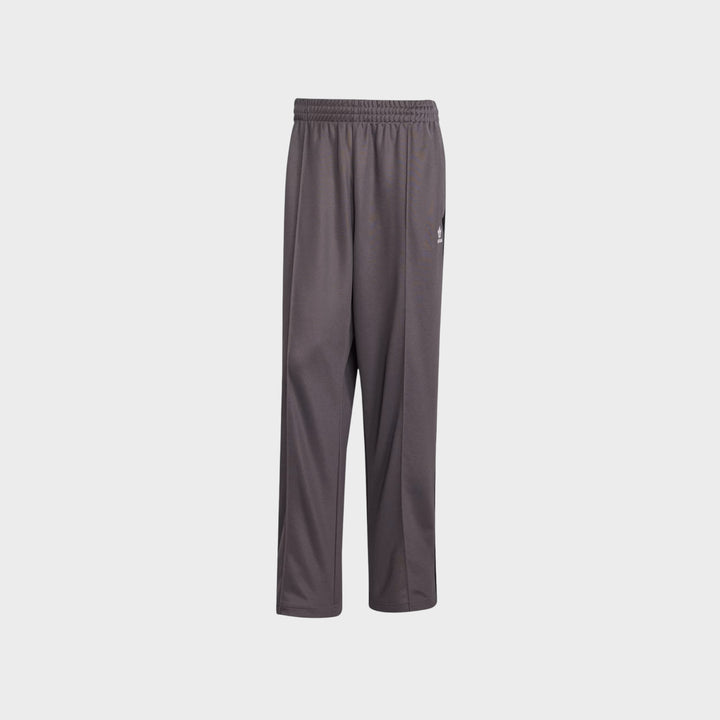 Adidas Firebird baggy track pants in grey and black
